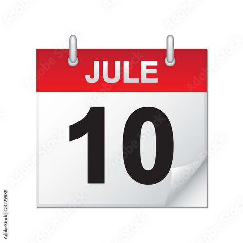 calendar icon - vector illusrtation