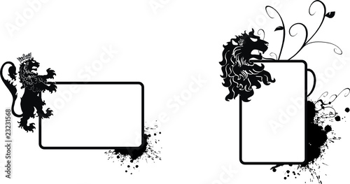 heraldic lion