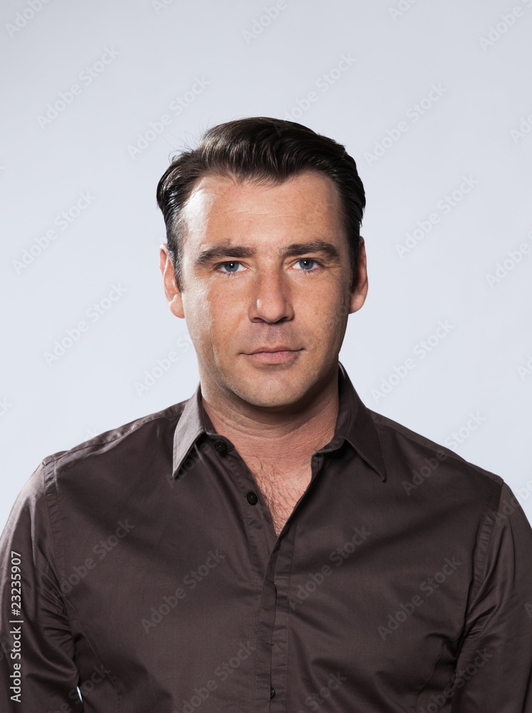 Handsome man portrait