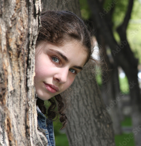 beautiful teenager girl