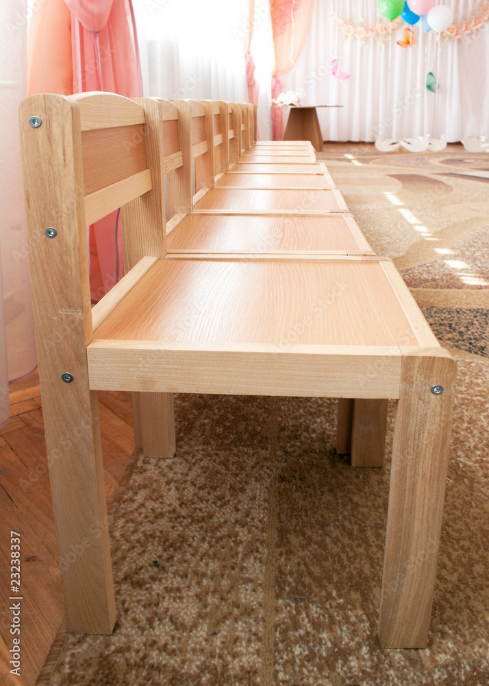 children's wooden chairs, preparing a child's party children's wooden chairs, preparing a child's party
