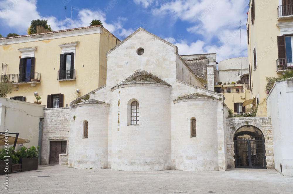 Vallisa church. Bari. Apulia.