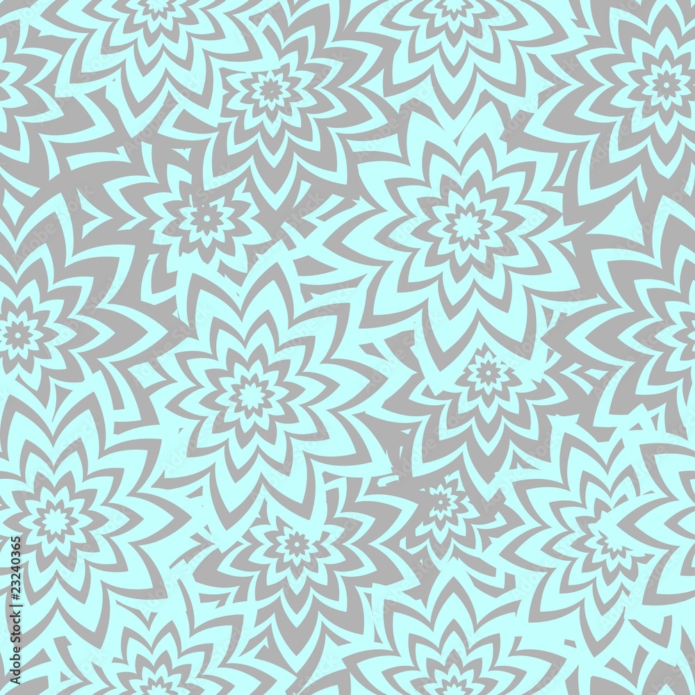 Seamless background with art flowers Seamless background with art flowers
