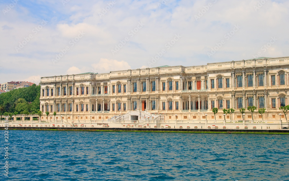 Ciragan Palace, Bosporus, Istanbul, Turkey