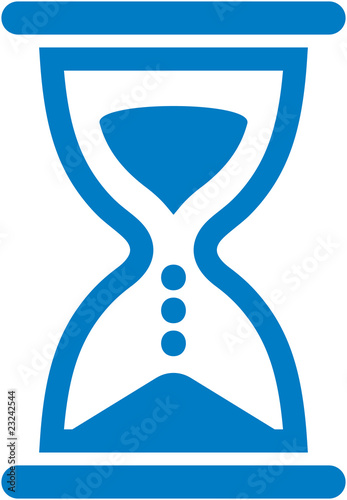 Vector sandglass illustration
