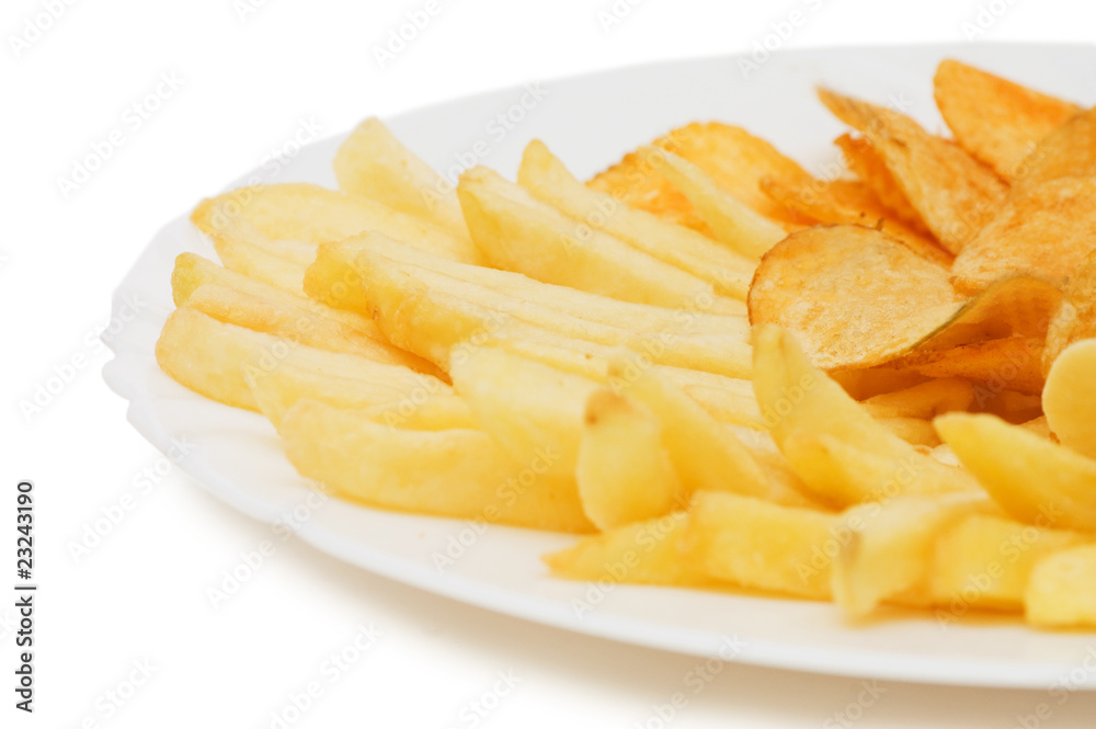 Potato free isolated on white background Potato free isolated on white background