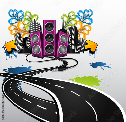 road to the party