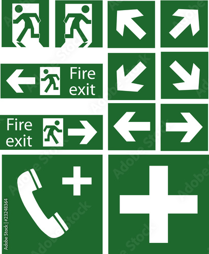 emergency signs