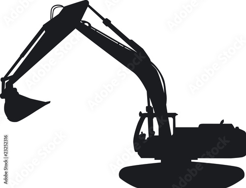Bagger Silhouette links