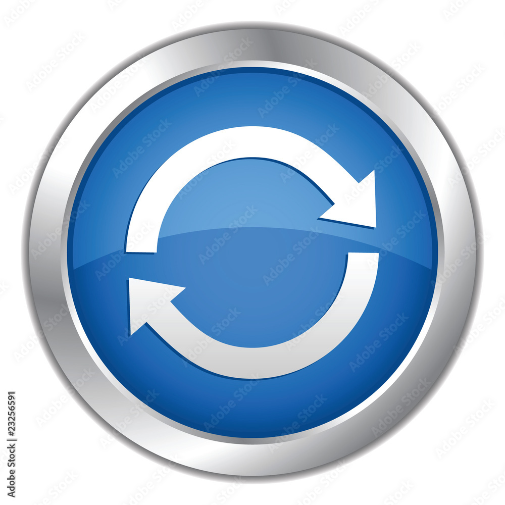 Web 2.0 Blue Button. Vector illustration. Web 2.0 Blue Button. Vector illustration.