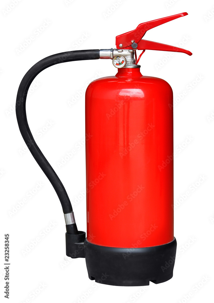 Fire-extinguisher isolated with clipping path