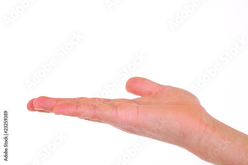 Fotografie Flache Hand