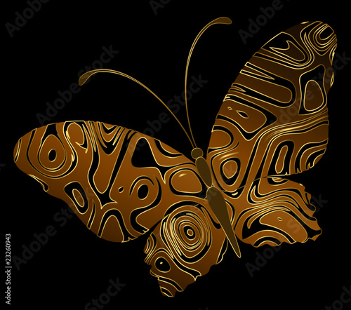 Abstract Butterfly. Beautiful vector illustration