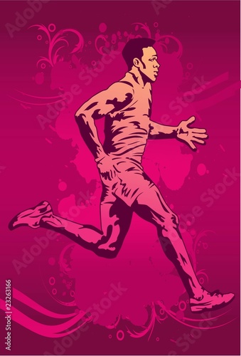 Wallpaper Mural Jogging To The Olympic Torontodigital.ca