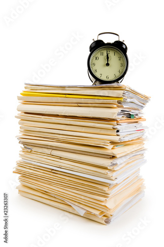 File Stack and clock