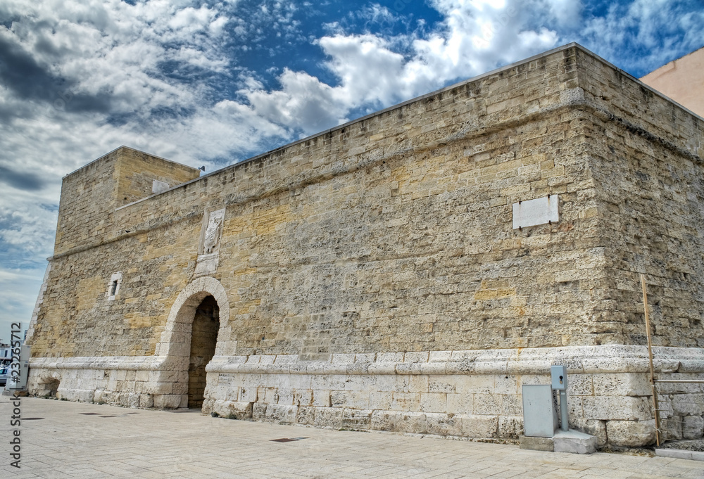 Small fort. Bari. Apulia.