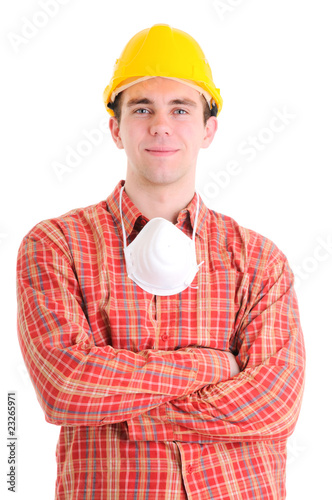 Portrait of worker photo