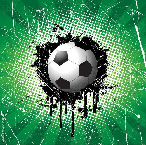 Grunge football background
