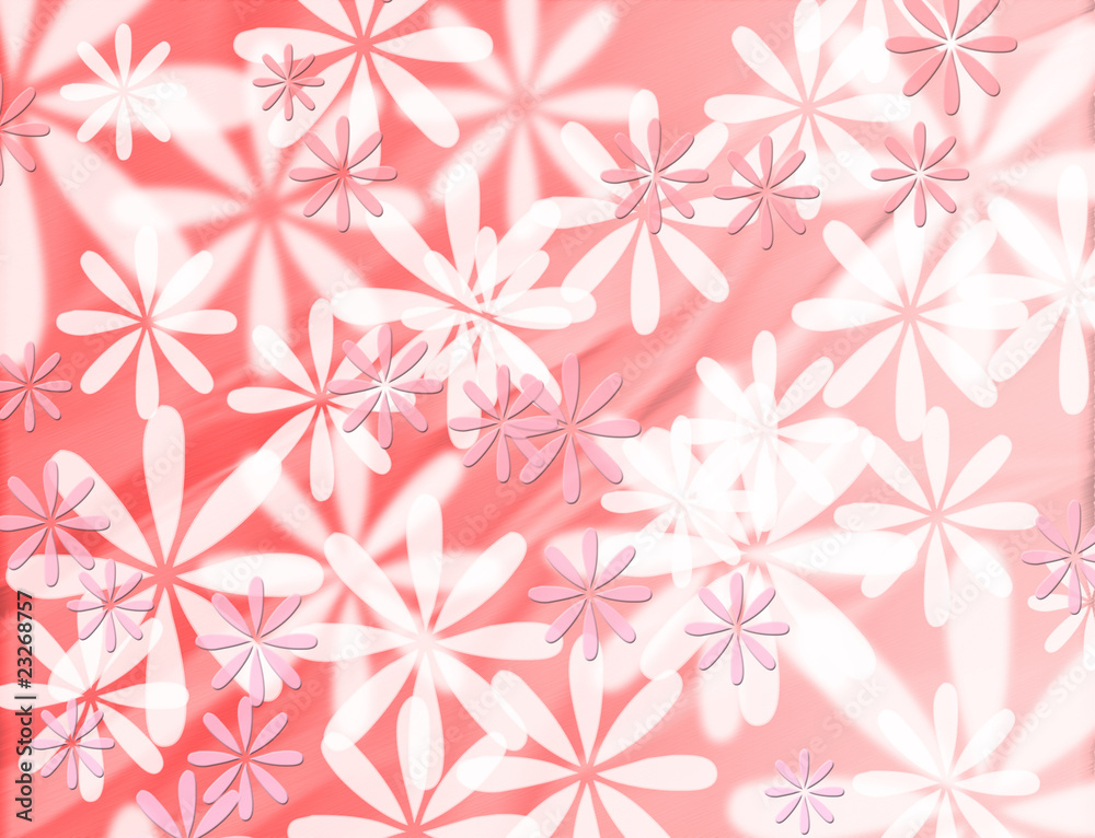 Abstract blur flower background