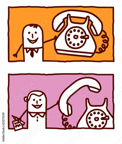business & telephone