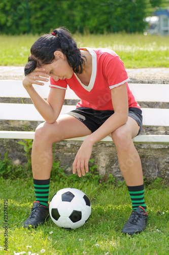 Fußballspielerin