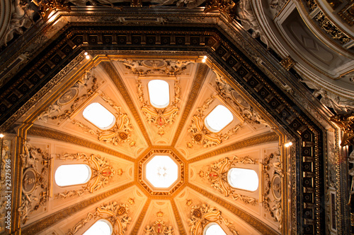Canvas Print Dome in Kunsthistorisches museum, Vienna