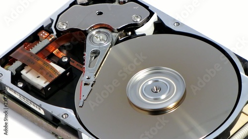 Wallpaper Mural HDD reading  writing close-up Torontodigital.ca