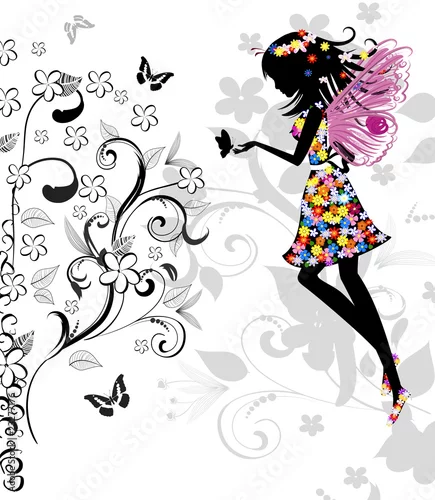 Obraz Leśna Wróżka