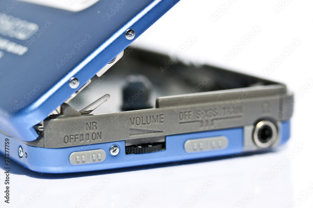 Fototapeta premium Portable Cassette Tape Player