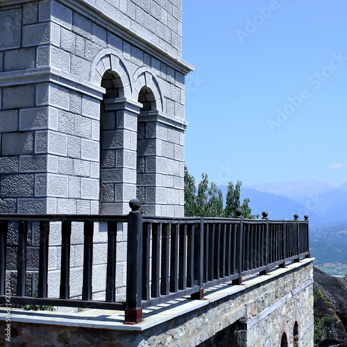 monastery and rocks Meteora photo