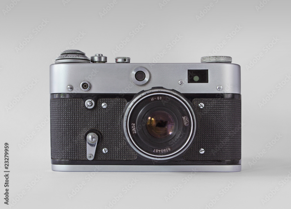 Russischer Leica-Nachbau frontal Russischer Leica-Nachbau frontal