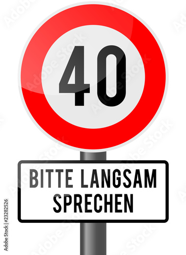 40 - Verkehrszeichen