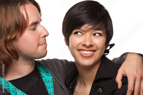 Diverse Caucasian Male and ...
