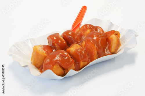 Currywurst Nahaufnahme