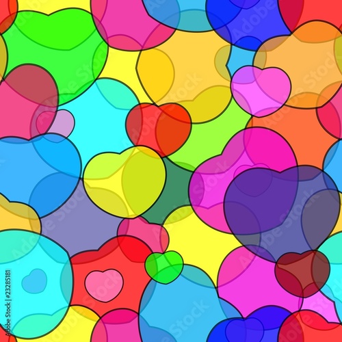 pop-art valentine background