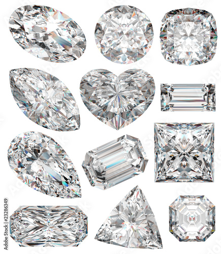 Diamond shapes. #23286349