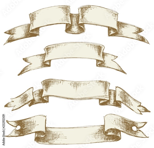 Vintage scrolls set