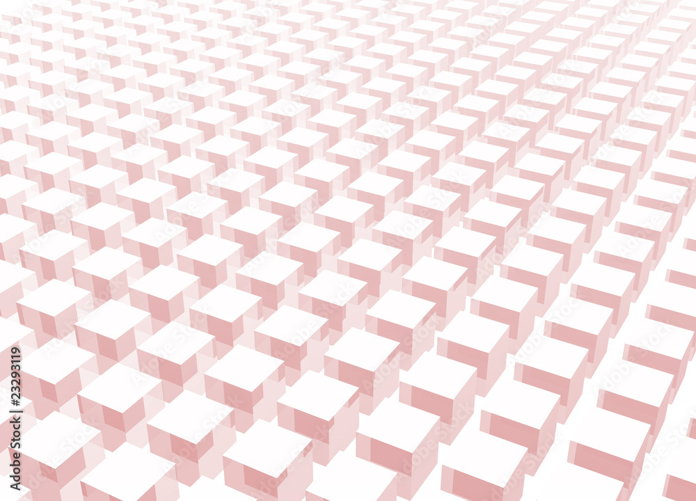 Simple and Clean Block 3d Abstract Background in Pink