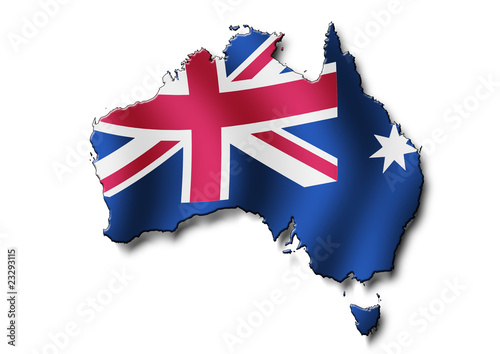 Cartina  Australia