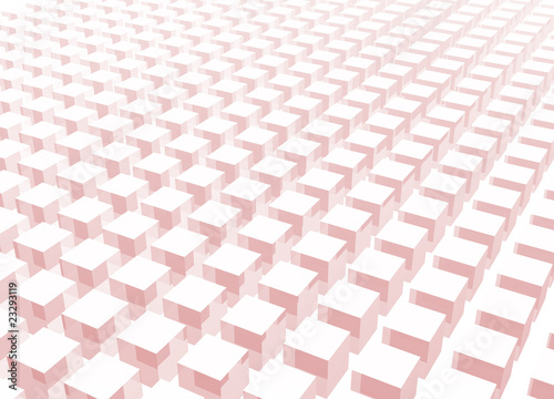 Simple and Clean Block 3d Abstract Background in Pink