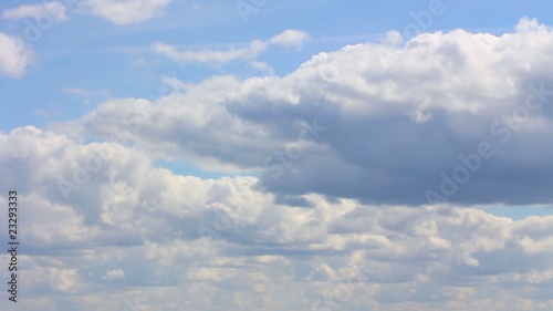 Blue sky clouds