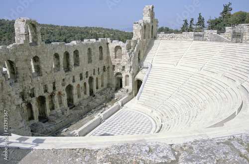 Acropolis amphitheater of Athens, Greece