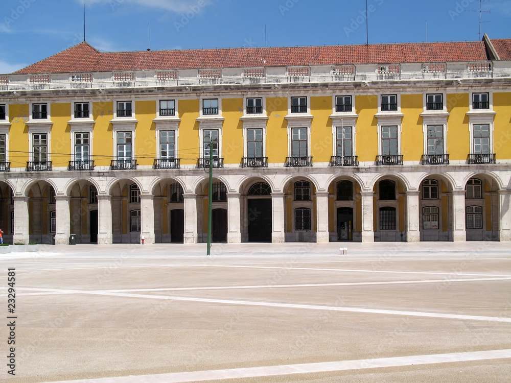 Lisbon commerce square