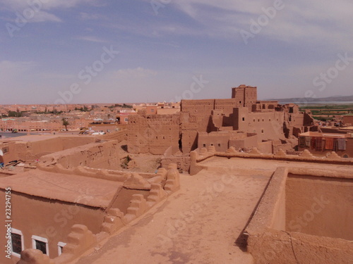 Médina de Ouarzazate dans l'Atlas marocain