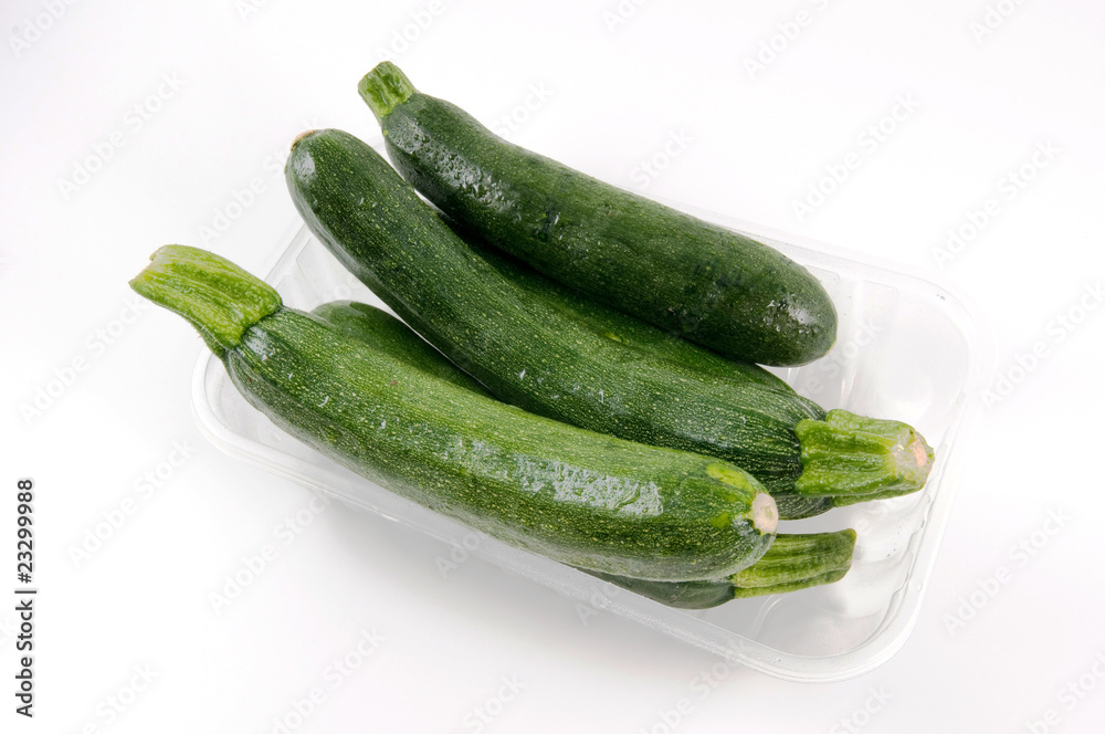 Zucchine in vaschetta