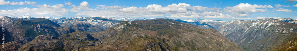 Sierra Nevada High Res Panorama