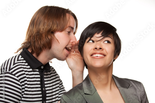 Attractive Diverse Couple W...