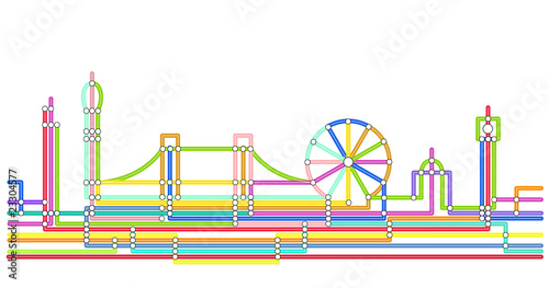 London skyline