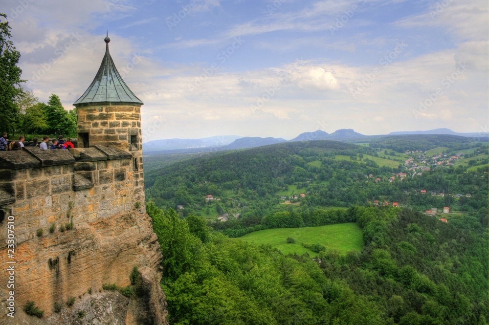 Elbsandsteingebirge - Festung Königstein