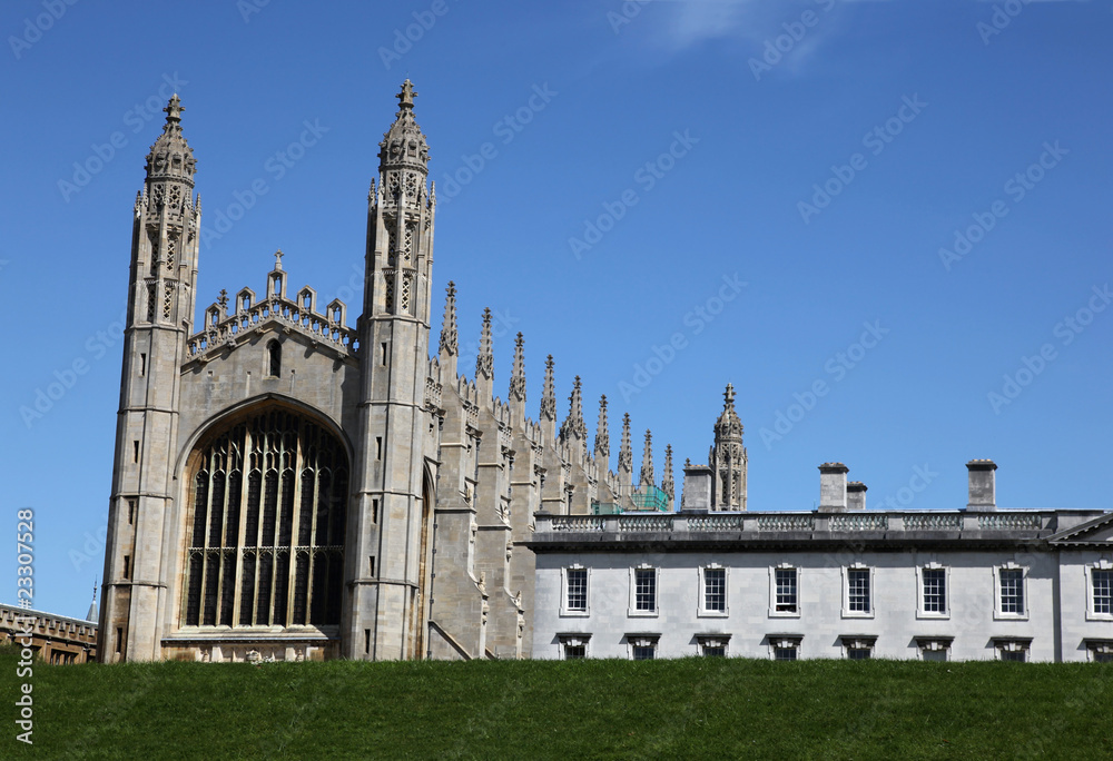 View of Cambridge's Kings College from 
